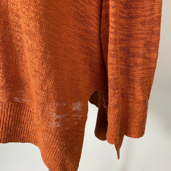LOU & GREY Lightweight Slouchy Orange Sweater XL - Picture 2 of 7